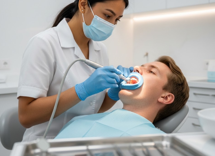 Что делать если выпала пломба из зуба?